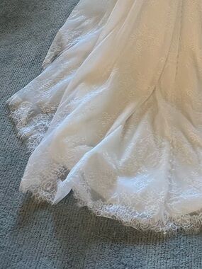 Ivory Lace Bridal cathedral veil